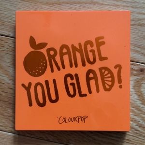 Colourpop Orange You Glad Palette